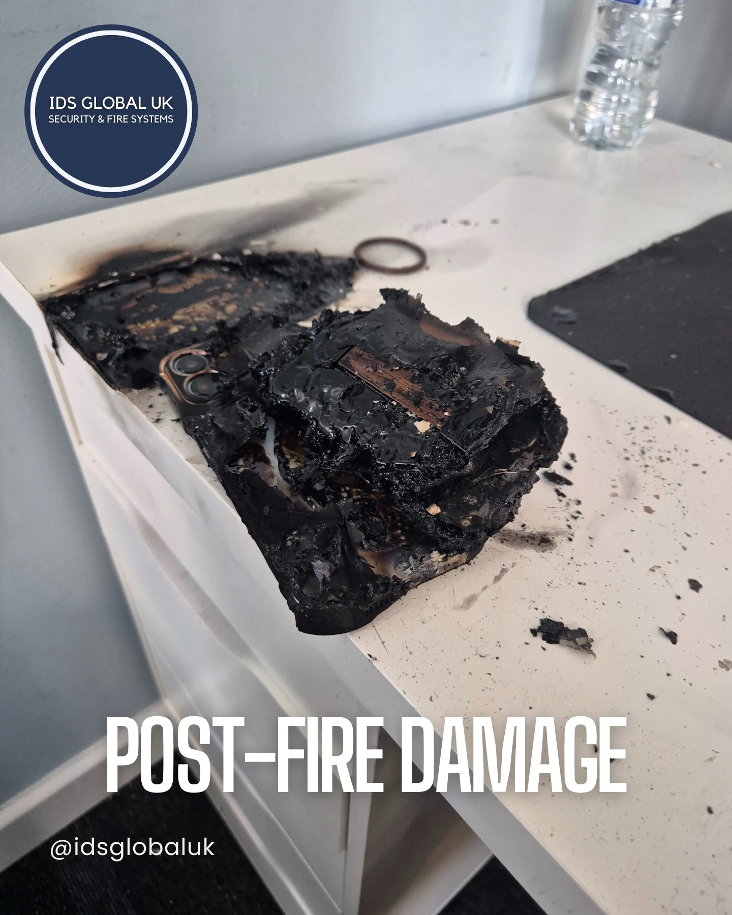 Fire prevented by IDS Global fire safety systems