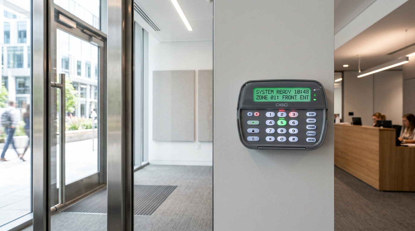 Intruder Alarms control panel