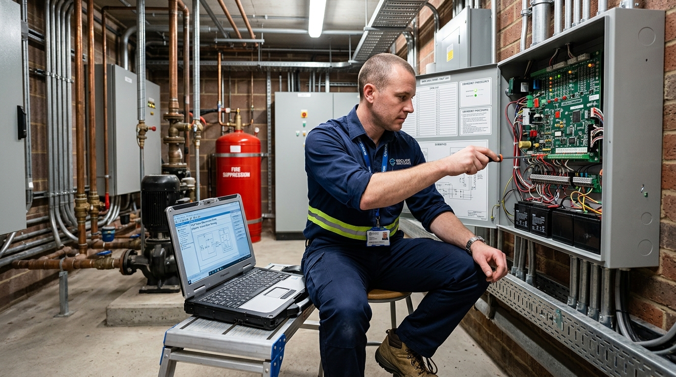Maintenance & Monitoring control panel